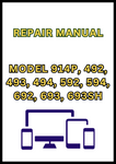 MODEL 914P, 492, 493, 494, 592, 594, 692, 693, 693SH, 694, 892, 893, 894, 1092, 1290, 1291, 1293 CUTTING PLATFORM REPAIR MANUAL - PDF