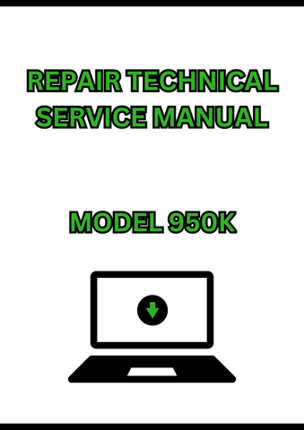 MODEL 950K CRAWLER DOZER REPAIR TECHNICAL SERVICE MANUAL - PDF