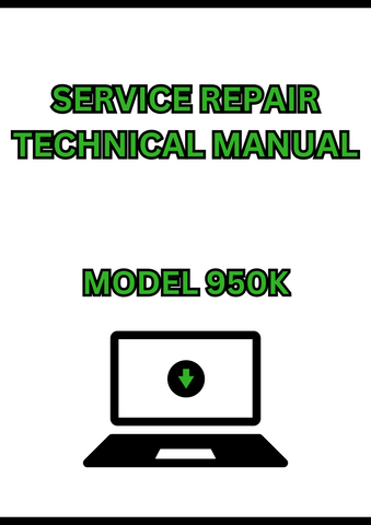 MODEL 950K CRAWLER DOZER SERVICE REPAIR TECHNICAL MANUAL - PDF