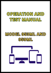 MODEL 953ML AND 959ML SHOVEL LOGGER OPERATION AND TEST MANUAL - PDF