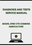 MODEL 9780 CTS COMBINE DIAGNOSIS AND TESTS SERVICE MANUAL - PDF