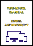 MODEL AUTOPOWR/IVT COMPONENT TECHNICAL MANUAL - PDF
