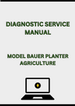 MODEL BAUER PLANTER DIAGNOSTIC SERVICE MANUAL - PDF
