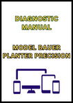 MODEL BAUER PLANTER PRECISION UPGRADE KIT DIAGNOSTIC MANUAL - PDF