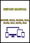 MODEL BL10, BL10B, BL6, BL6B, BL7, BL7B, BL8, BL8B, BL9, BL9B, BV6, BV8, BV9, SP10, SP10B, SP12B AND SP8 SNOW PUSHE REPAIR MANUAL - PDF