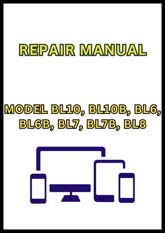 MODEL BL10, BL10B, BL6, BL6B, BL7, BL7B, BL8, BL8B, BL9, BL9B, BV6, BV8, BV9, SP10, SP10B, SP12B AND SP8 SNOW PUSHE REPAIR MANUAL - PDF
