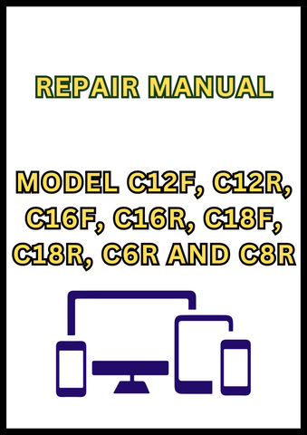 MODEL C12F, C12R, C16F, C16R, C18F, C18R, C6R AND C8R CORN HEAD REPAIR MANUAL - PDF