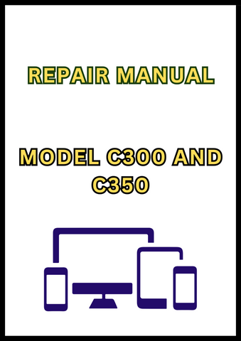 MODEL C300 AND C350 MOWER-CONDITIONER REPAIR MANUAL - PDF