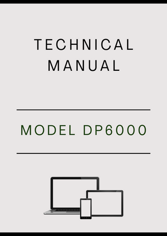 MODEL DP6000 GENERATOR TECHNICAL MANUAL - PDF