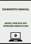 MODEL DS35 G4.5 DRY SPREADER DIAGNOSTIC MANUAL - PDF