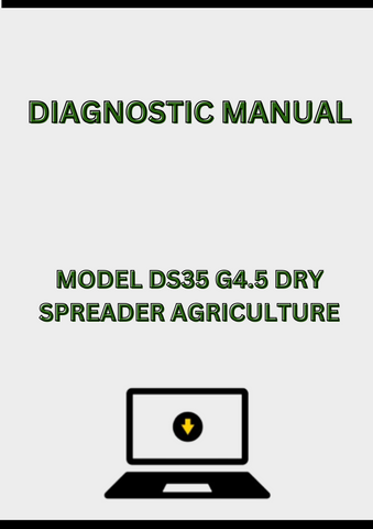 MODEL DS35 G4.5 DRY SPREADER DIAGNOSTIC MANUAL - PDF