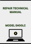 MODEL E400LC EXCAVATOR REPAIR TECHNICAL MANUAL - PDF