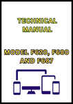 MODEL F620, F680 AND F687 ZERO-TURN MOWER TECHNICAL MANUAL - PDF