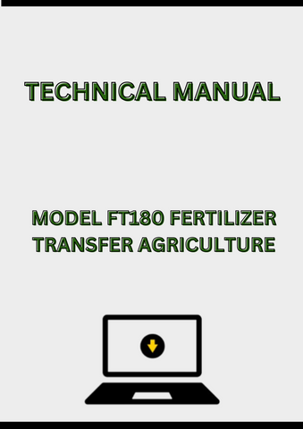 MODEL FT180 FERTILIZER TRANSFER TECHNICAL MANUAL - PDF