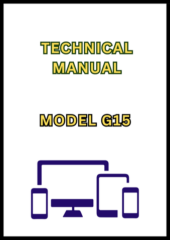 MODEL G15 WALK-BEHIND MOWER TECHNICAL MANUAL - PDF