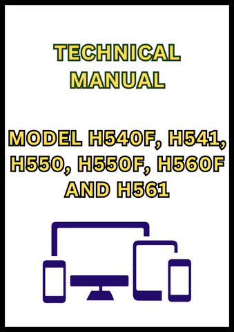 MODEL H540F, H541, H550, H550F, H560F AND H561 AIR HOE DRILL TECHNICAL MANUAL - PDF