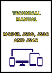 MODEL JS20, JS30 AND JS40 ROTARY MOWER TECHNICAL MANUAL - PDF