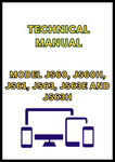 MODEL JS60, JS60H, JS61, JS63, JS63E AND JS63H ROTARY MOWER TECHNICAL MANUAL - PDF