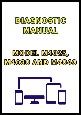 MODEL M4025, M4030 AND M4040 SPRAYER DIAGNOSTIC MANUAL - PDF