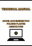 MODEL MAX-EMERGE 7000 FOLDING PLANTER TECHNICAL MANUAL - PDF
