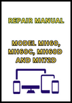 MODEL MH60, MH60C, MH60D AND MH72D MULCHING HEAD REPAIR MANUAL - PDF