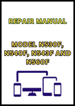 MODEL N530F, N540F, N543F AND N560F AIR DRILL REPAIR MANUAL - PDF