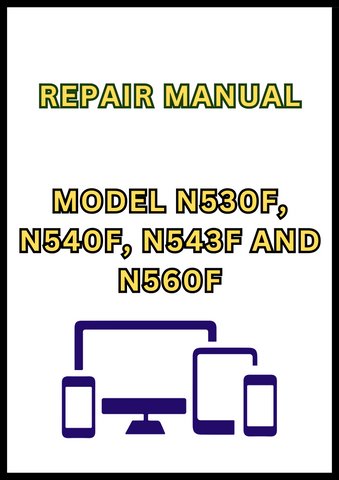 MODEL N530F, N540F, N543F AND N560F AIR DRILL REPAIR MANUAL - PDF