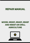 MODEL N530F, N540F, N543F AND N560F AIR DRILL REPAIR MANUAL - PDF