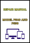 MODEL P540 AND P556 AIR HOE DRILL REPAIR MANUAL - PDF