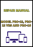 MODEL PRO-12, PRO-12 VRS AND PRO-16 PICKING UNIT REPAIR MANUAL - PDF