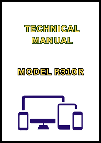 MODEL R310R MOWER-CONDITIONER TECHNICAL MANUAL - PDF