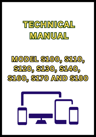 MODEL S100, S110, S120, S130, S140, S160, S170 AND S180 LAWN TRACTOR TECHNICAL MANUAL - PDF