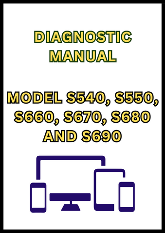 MODEL S540, S550, S660, S670, S680 AND S690 COMBINE DIAGNOSTIC MANUAL - PDF