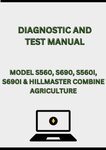 MODEL S560, S690, S560I, S690I & HILLMASTER COMBINE DIAGNOSTIC AND TEST MANUAL - PDF