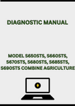 MODEL S650STS, S660STS, S670STS, S680STS, S685STS, S690STS COMBINE DIAGNOSTIC MANUAL - PDF