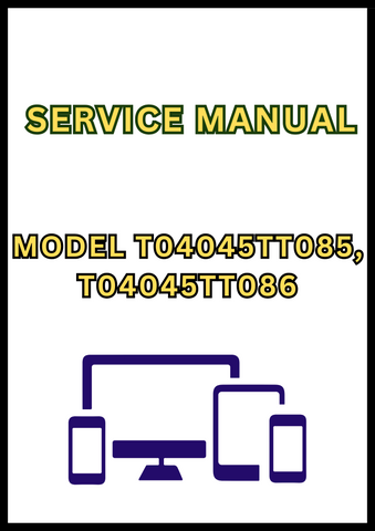 MODEL T04045TT085, T04045TT086 DIESEL ENGINE SERVICE MANUAL - PDF