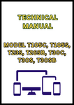 MODEL T105C, T105S, T23S, T26SB, T30C, T30S, T30SB, T40SB, TB26SB, TS26, XT105, XT105SB, XT120, XT120SE, XT140, XT140B, XT140SB, XT170B, XT250B AND SE23 EDGER TECHNICAL MANUAL - PDF
