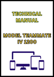MODEL TEAMMATE IV 1200 COMPONENT TECHNICAL MANUAL - PDF