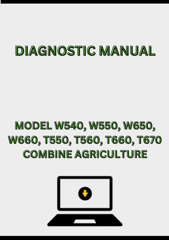 MODEL W540, W550, W650, W660, T550, T560, T660, T670 COMBINE DIAGNOSTIC MANUAL - PDF