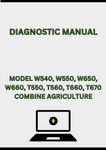 MODEL W540, W550, W650, W660, T550, T560, T660, T670 COMBINE DIAGNOSTIC MANUAL - PDF