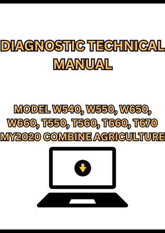 MODEL W540, W550, W650, W660, T550, T560, T660, T670 MY2020 COMBINE DIAGNOSTIC TECHNICAL MANUAL - PDF