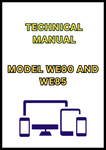 MODEL WE80 AND WE85 WALK-BEHIND MOWER TECHNICAL MANUAL - PDF