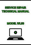 MODEL WL53 4WD LOADER SERVICE REPAIR TECHNICAL MANUAL - PDF