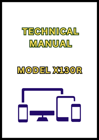 MODEL X130R SELECT SERIES LAWN TRACTOR TECHNICAL MANUAL - PDF