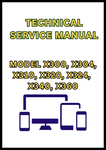 MODEL X300, X304, X310, X320, X324, X340, X360 TRACTOR TECHNICAL SERVICE MANUAL - PDF