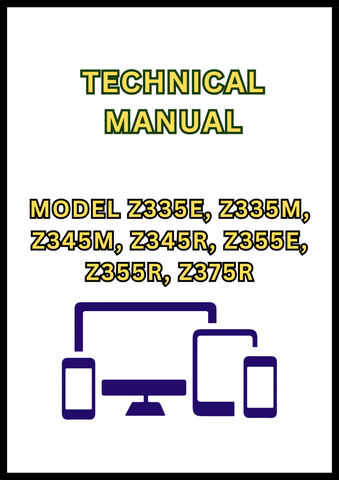 MODEL Z335E, Z335M, Z345M, Z345R, Z355E, Z355R, Z375R ZTRAK MOWER TECHNICAL MANUAL - PDF