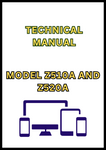 MODEL Z510A AND Z520A ZERO-TURN MOWER TECHNICAL MANUAL - PDF