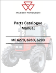 Massey Ferguson MF 6270, 6280, 6290 Tractor Parts Catalogue Manual - PDF File Download