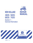 Unlock the full potential of your New Holland tractor with the comprehensive Repair Manual for models 4835, 5635, 6635, and 7635. This PDF file, catalog number 86566075, is an essential resource for both seasoned mechanics and DIY enthusiasts, providing detailed instructions and diagrams to ensure your tractor operates at peak performance.