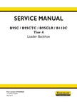 Unlock the full potential of your New Holland equipment with the comprehensive Service Manual for B95C, B95CTC, B95CLR, and B110C (Tier 4). This PDF file, catalog number 84596886A, is an essential resource for maintenance and repair, ensuring your machinery operates at peak performance.